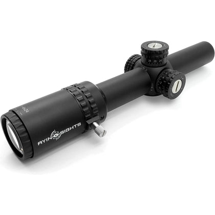 AYIN Sights Centurion 1-6x24 Tactical/Hunting Scope with Tactical Turrets, Throw Lever & Flip Caps