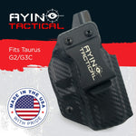 AYIN IWB OWB Right-Handed Holster for Taurus G2/G3C with or without Optic