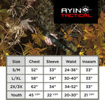 AYIN Ghillie Suit for Men, Hunting Suits for Men, 3D Leaf Bush Ghillie Suit Camo for Turkey Hunting, Woodland Gilly Suits, Hooded Gillies for Men or Youth Camo Hunting Suits (Autumn Brown)