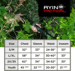 AYIN Ghillie Suit for Men, Hunting Suits for Men, 3D Leaf Bush Ghillie Suit Camo for Turkey Hunting, Woodland Gilly Suits, Hooded Gillies for Men or Youth Camo Hunting Suits (Green Leaf)