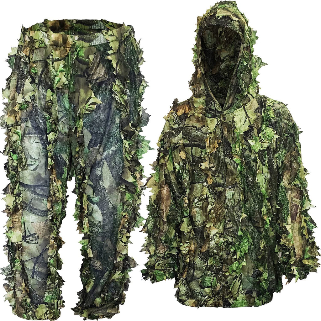 AYIN Ghillie Suit for Men, Hunting Suits for Men, 3D Leaf Bush Ghillie –  AYIN Tactical