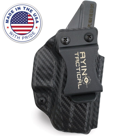 AYIN IWB OWB Right-Handed Holster for Glock 43/43X with or without Optic